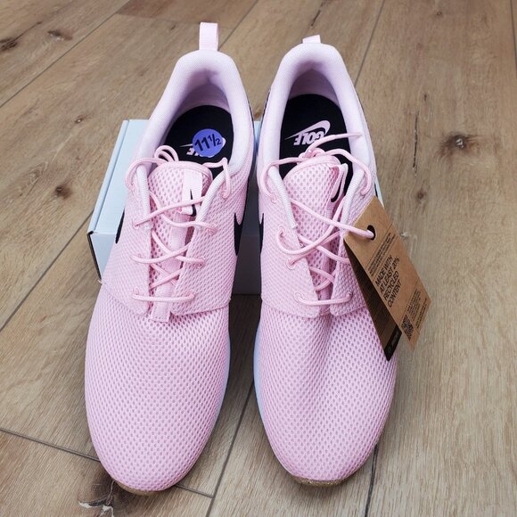 New Nike Roshe G Next Nature Spikeless Golf Shoes Mens 11.5 DV1202-601 Pink - Picture 4 of 8